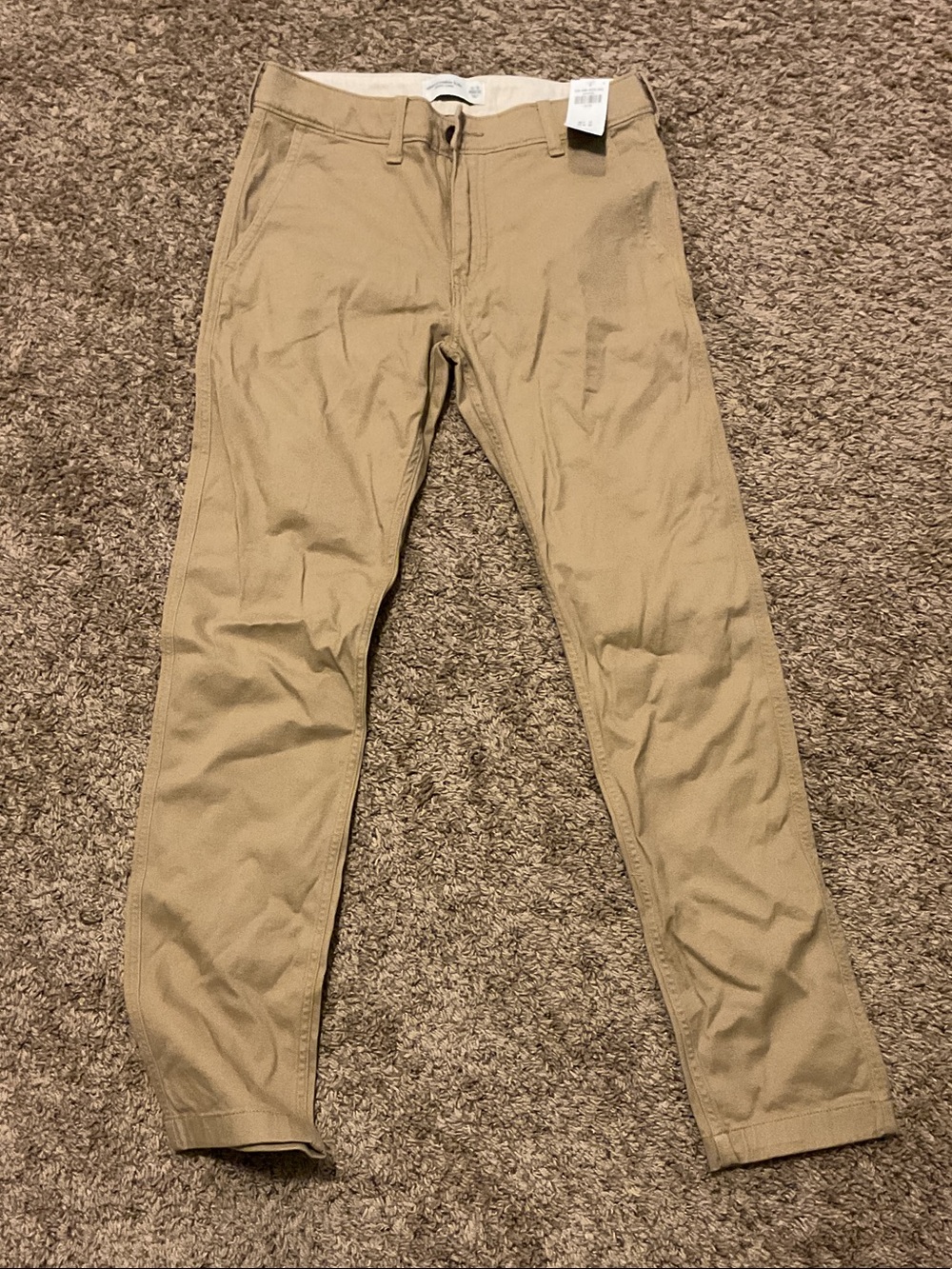 abercrombie kids Tan Chino Pants